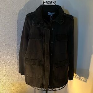 🆕-STOOSH-Vintage Denim Jacket-Faded Black-Medium